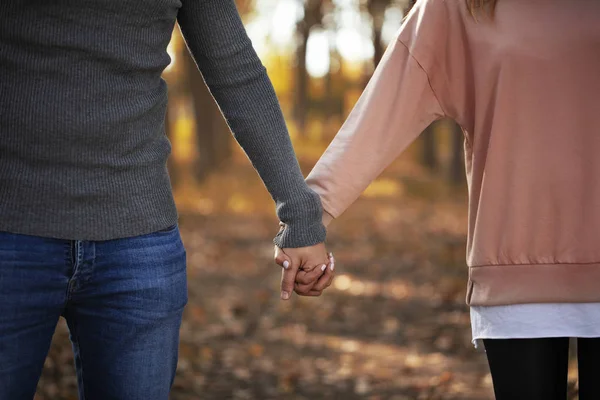 San Valentín Cogido Mano Lleno Amor — Foto de Stock