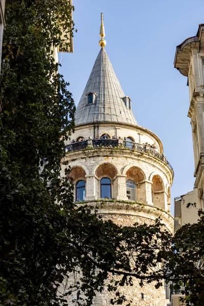 Torre Galata Istambul Novembro — Fotografia de Stock