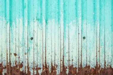 Paslı metal levha ve grunge doku. Aşınma ve oksitlenmiş arkaplan. 