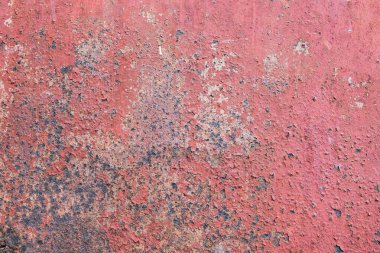 Paslı metal levha ve grunge doku. Aşınma ve oksitlenmiş arkaplan. 