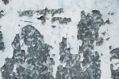 Paslı metal levha ve grunge doku. Aşınma ve oksitlenmiş arkaplan. 