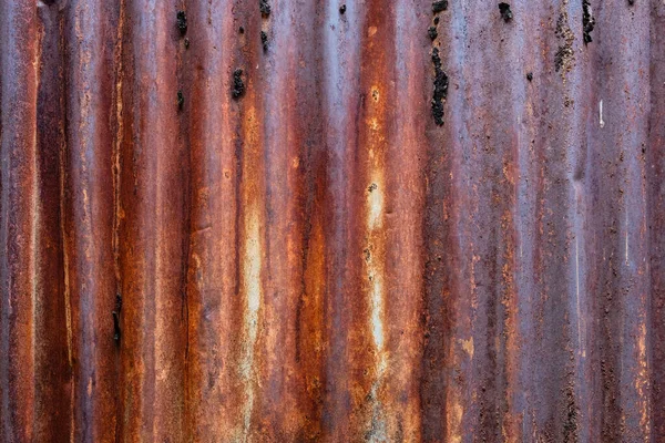 Rusted Sheet Metal Grunge Texture Corrosion Oxidized Background — Stock Photo, Image