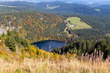 Feldberg 'den manzara ve Feldsee Gölü, Siyah F