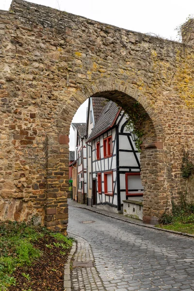 Arco Muralla Histórica Bad Muenstereifel Alemania — Foto de Stock