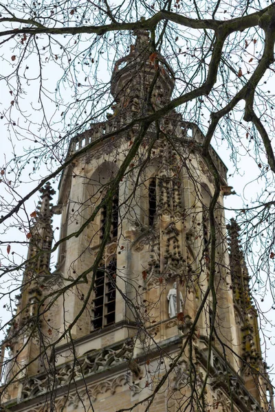 Toren Van Kasteelkerk Meisenheim Duitsland — Stockfoto