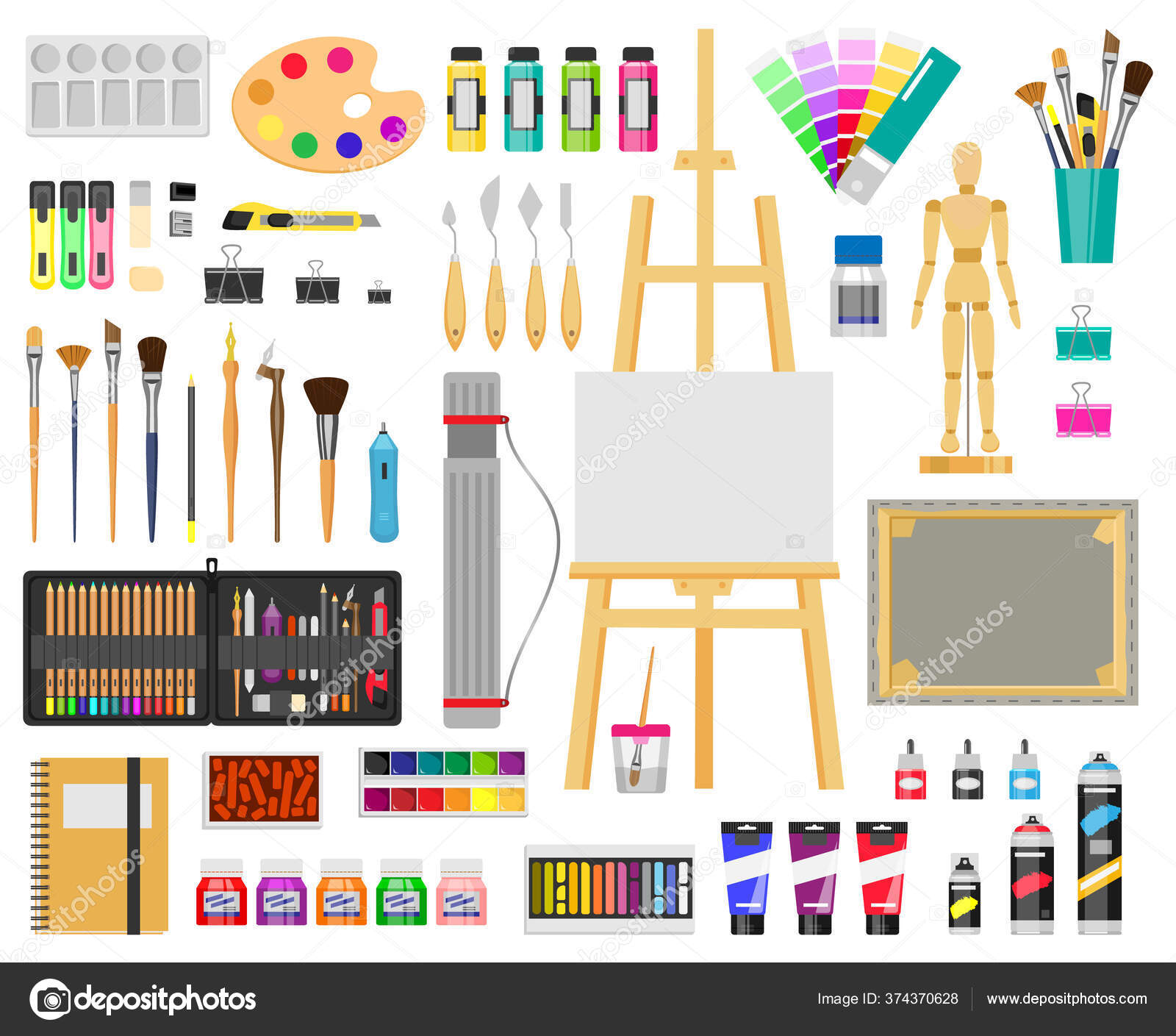 https://st3.depositphotos.com/29135220/37437/v/1600/depositphotos_374370628-stock-illustration-paint-art-tools-artistic-supplies.jpg