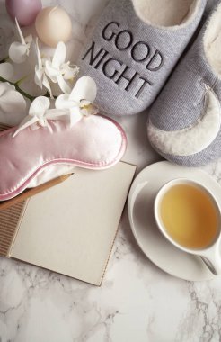 Gece vakti rutin arka plan