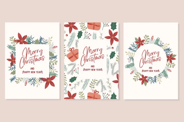 Cartes de voeux de Noël  . — Image vectorielle