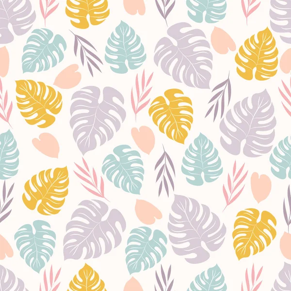 Tropical seamless pattern. — Stock Vector