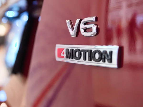 Rusya, Yekaterburg. 02 Kasım 2019. 4motion, ticari isim, Volkswagen Ag, dört çekiş teknolojisi