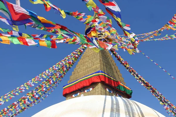 Boudha 'daki büyük stupa, Nepal    