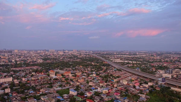 Bangkok, Tayland 'da gün batımı