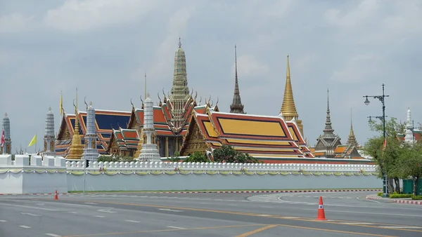 Grand Palace Bangkok Tailândia Ohne Personen Und Verkehr Jahr 2020 — Fotografia de Stock