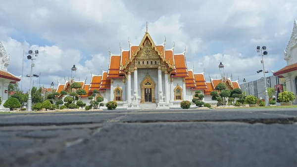 Frente Wat Benchamabophit Bangkok Tailândia — Fotografia de Stock