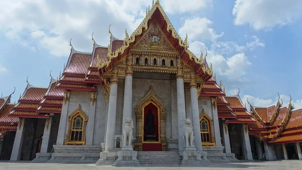 Devant Temple Marbre Thailand — Photo