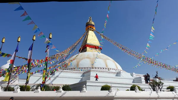 Boudha, Nepal 'deki ünlü stupa