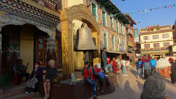 Berühmtes Kloster Boudha Nepal — Stockfoto