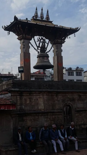 Patan Durbar Meydanı Nepal tapınağı çanı
