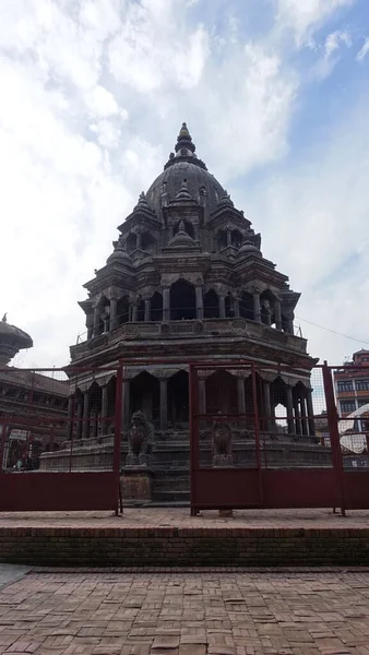 Blick Auf Chyasin Dega Den Heiligen Hindi Tempel Patan Nepal — Stockfoto