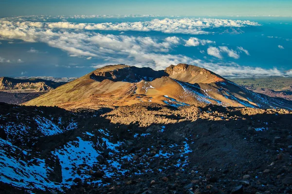 Vulcão Pico Viejo no Parque Nacional El Teide, Tenerife — Fotografia de Stock