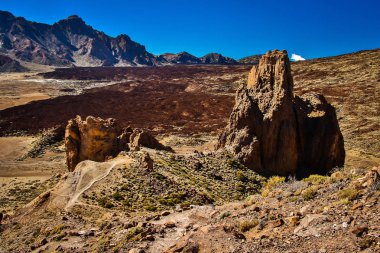 La Catedrala rock formation in El Teide NP, Tenerife