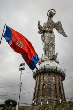 Heykel üstünde tepe Quito, Ekvator
