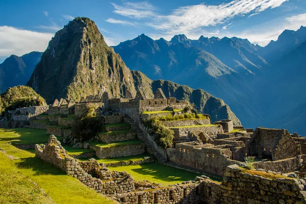 Berömda Machu Picchu ruiner, nära Cuzco, Peru — Stockfoto