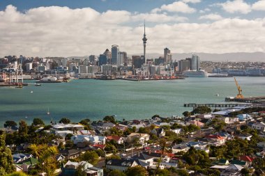 Devonport alan, Yeni Zelanda Auckland şehir görüntüsü