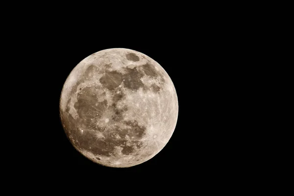 从南半球满月的视图 — 图库照片