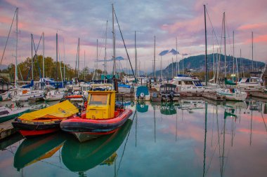 Squamish kasaba, British Columbia, Kanada liman