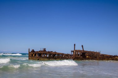 Fraser Adası 'nda gemi enkazı