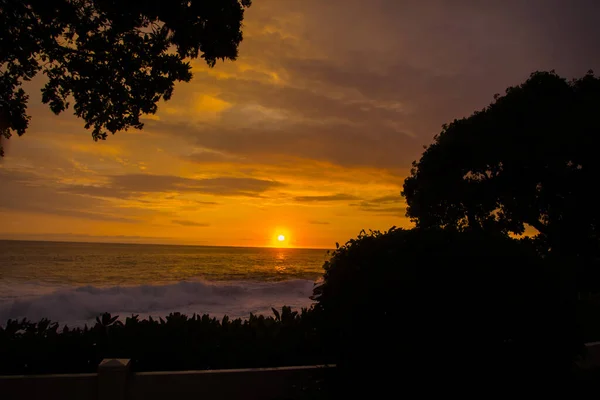 Sonnenuntergang in Kona, Hawaii — Stockfoto