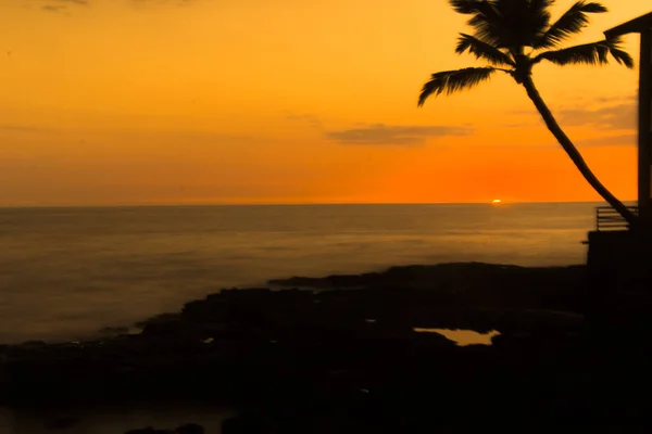 Puesta de sol en Kona, Hawaii —  Fotos de Stock