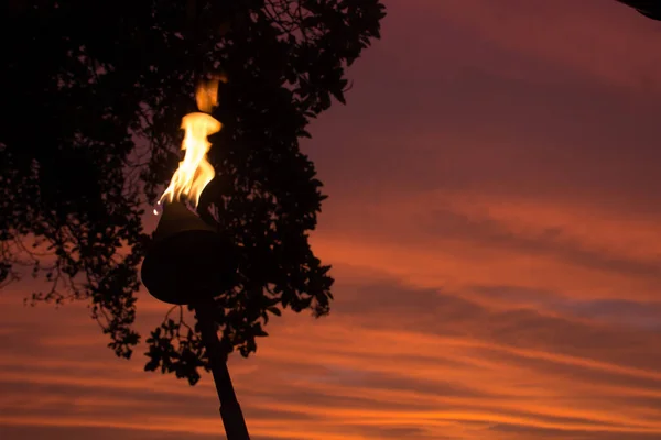 Sunset in Kona, Hawaii — Stock Photo, Image