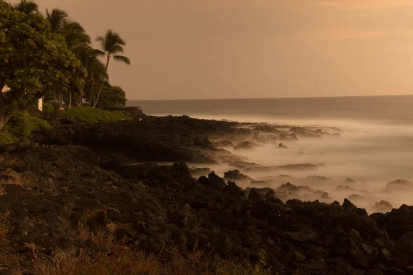 Tramonto a Kona, Hawaii — Foto Stock