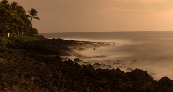 Tramonto a Kona, Hawaii — Foto Stock