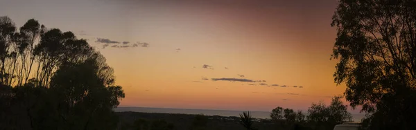 Sonnenuntergang in Königinnenland Australien — Stockfoto