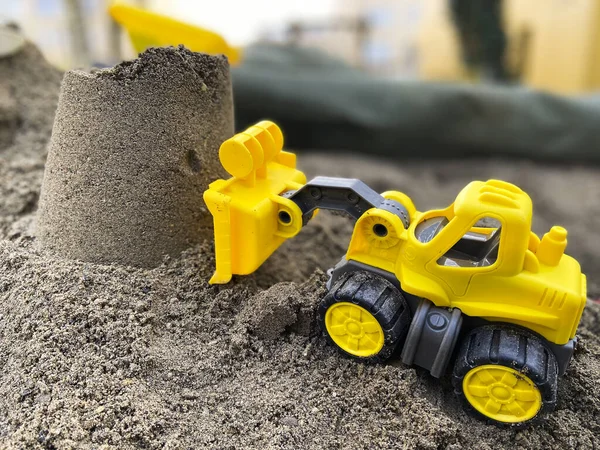 Παιχνίδια στην άμμο — Φωτογραφία Αρχείου