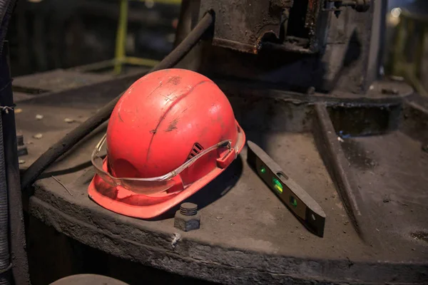 Capacete Segurança Empresa — Fotografia de Stock