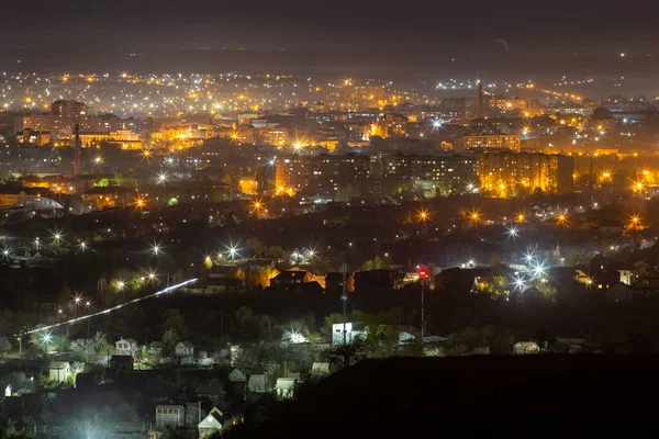 東ヨーロッパの夜市の風景 — ストック写真