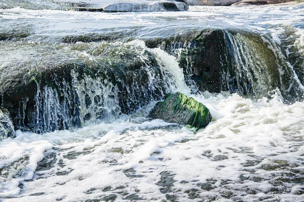 Cascata Una Giornata Sole — Foto Stock