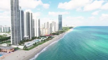 Havadan görünümü Kuzey Miami Beach