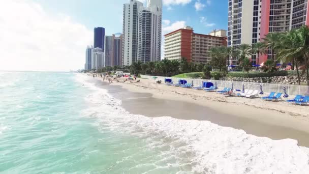 Légifelvételek North Miami Beach — Stock videók