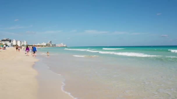 Miami south beach, Florida, Estados Unidos — Vídeo de stock