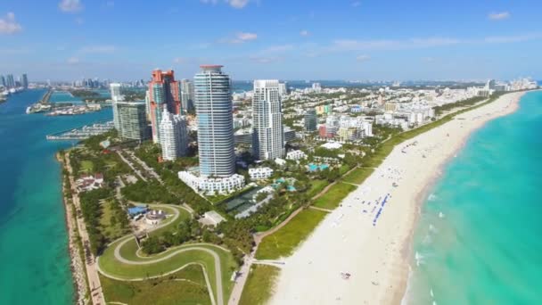 South Beach, Miami Beach. Florida. — Stock video