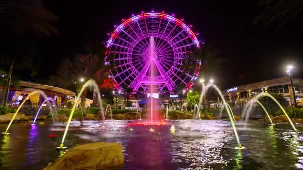 Orlando Eye roda de observação — Vídeo de Stock