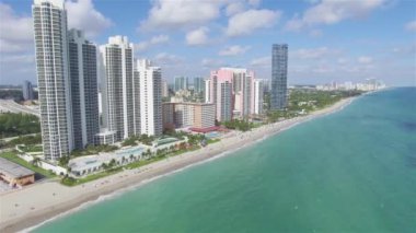 Havadan görünümü Kuzey Miami Beach