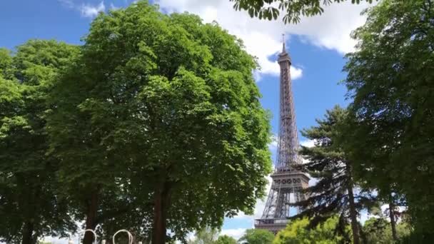 Horaire diurne de la Tour Eiffel, Paris — Video