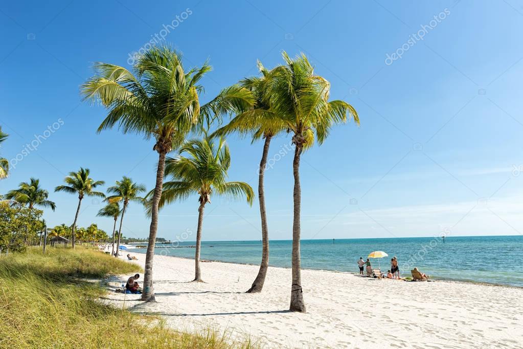 Key West Beach, Florida Keys USA