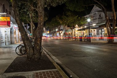 Duval street gece, Key West, Fl